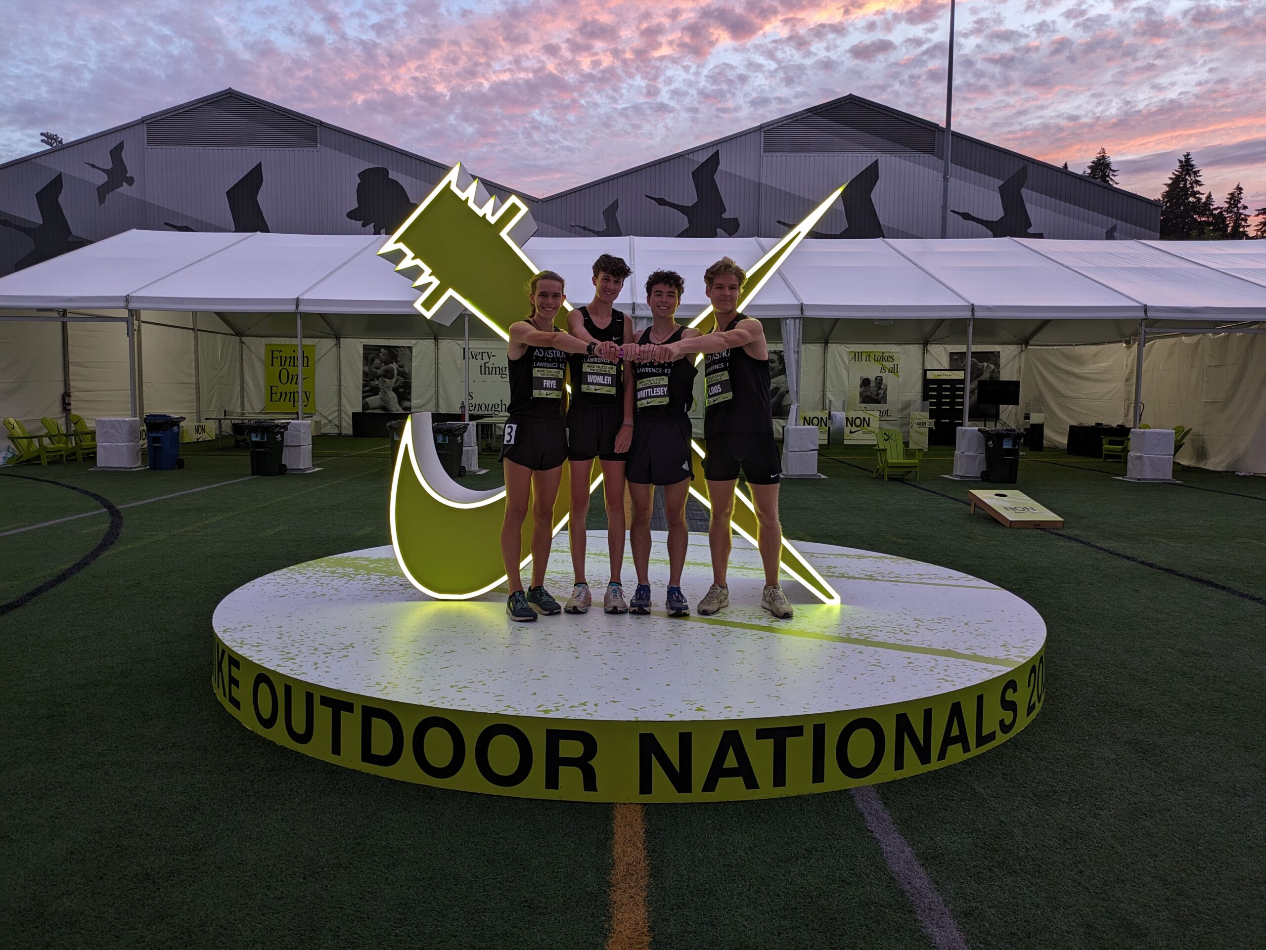 Four Free State track athletes compete in Nike Outdoor Nationals event ...